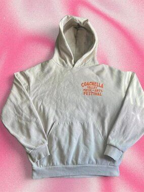 Official Coachella 2024 Cream Desert Lineup Hoodie
